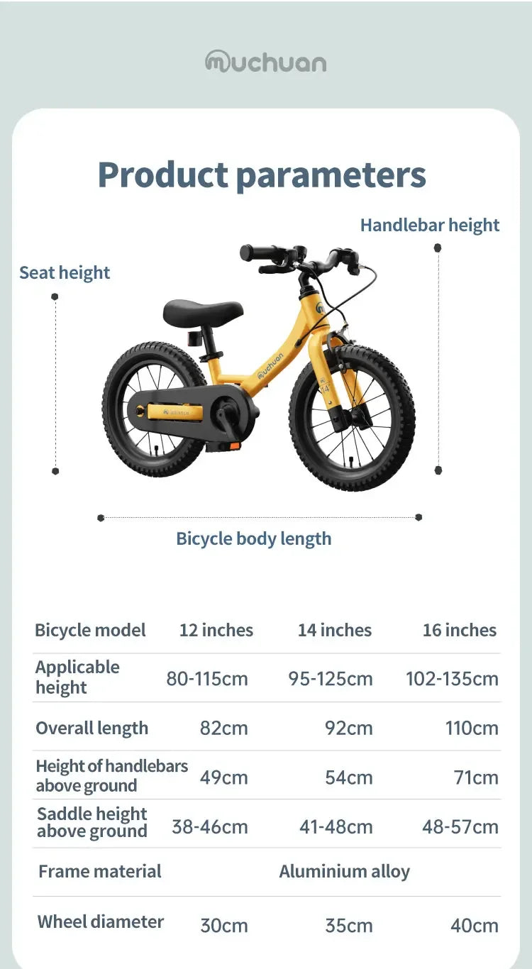 Bici Equilibrio Bambini 2 In 1 Età 2 6 Anni Telaio Alluminio Ruote Da 12 Pollici
