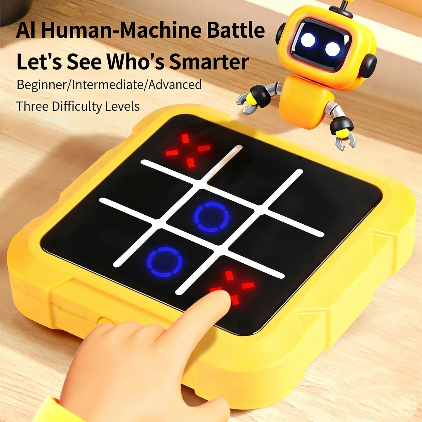Scacchiera Elettronica Multifunzionale Tris Educativo Interattivo Per Bambini Genitori Figli