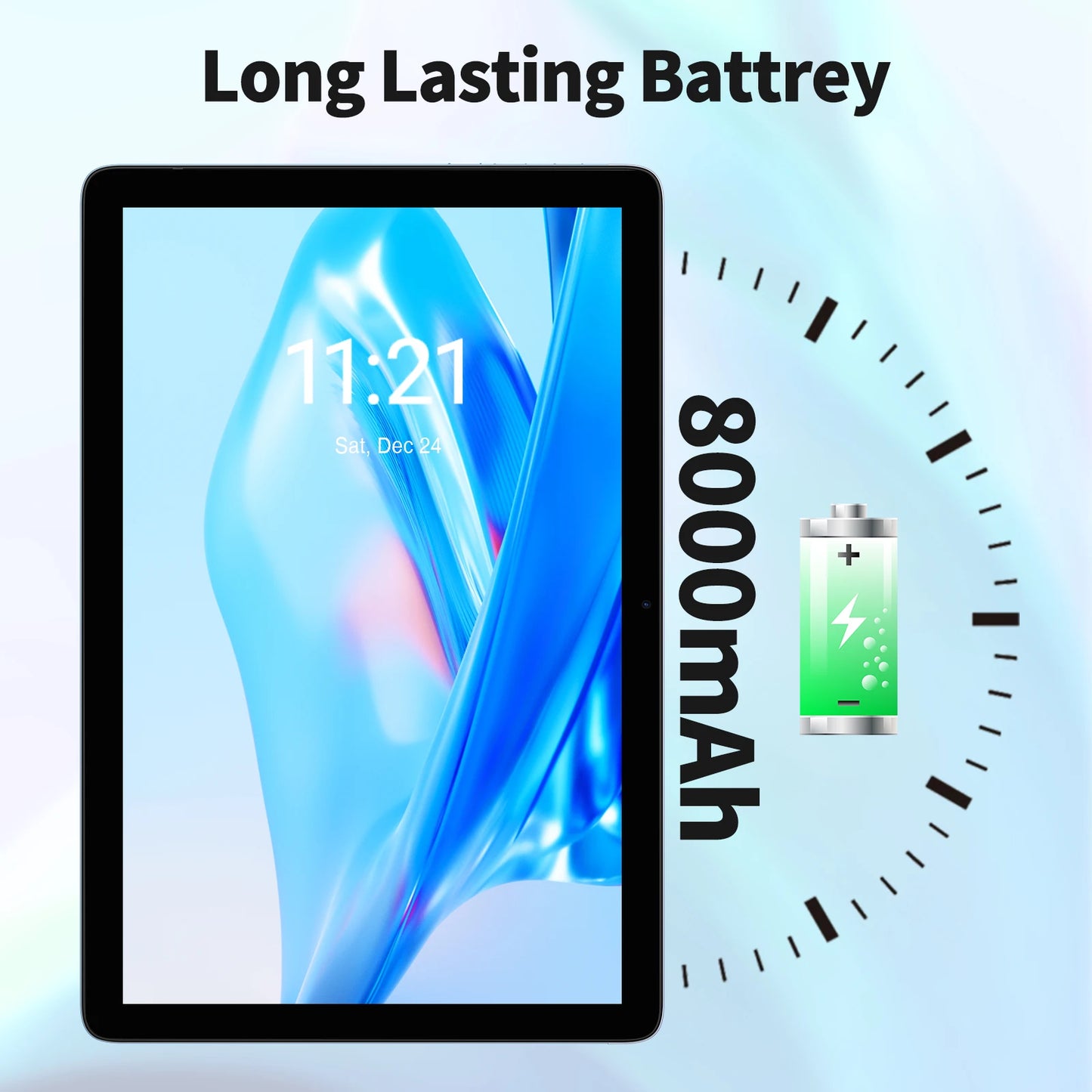 Pritom Tab11 Tablet Android 14 Da 10 Pollici Con 8 GB RAM E 128 GB ROM Octa Core WiFi 5G Tastiera E Custodia