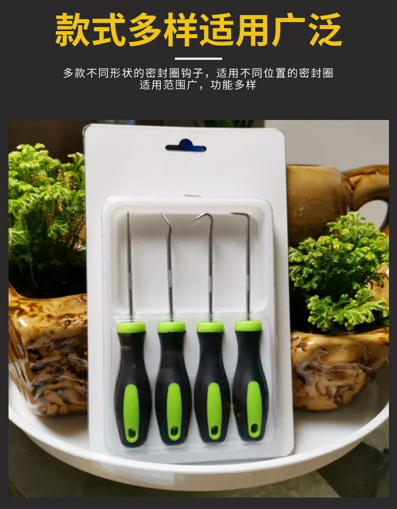 Set Utensili Di Precisione In Acciaio Inox Con Ganci E Estrattore Professionale Completo