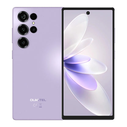 Smartphone OUKITEL C66 Android 16, Telefono 6.73” HD+ 24GB(8+16)+256GB, 5150mAh Dual 4G NFC, 120Hz, Fotocamera Principale 64MP
