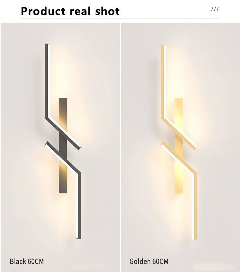 Lampada Da Parete A LED Per Camera Da Letto E Soggiorno Sconce Minimalista Con Illuminazione Uniforme