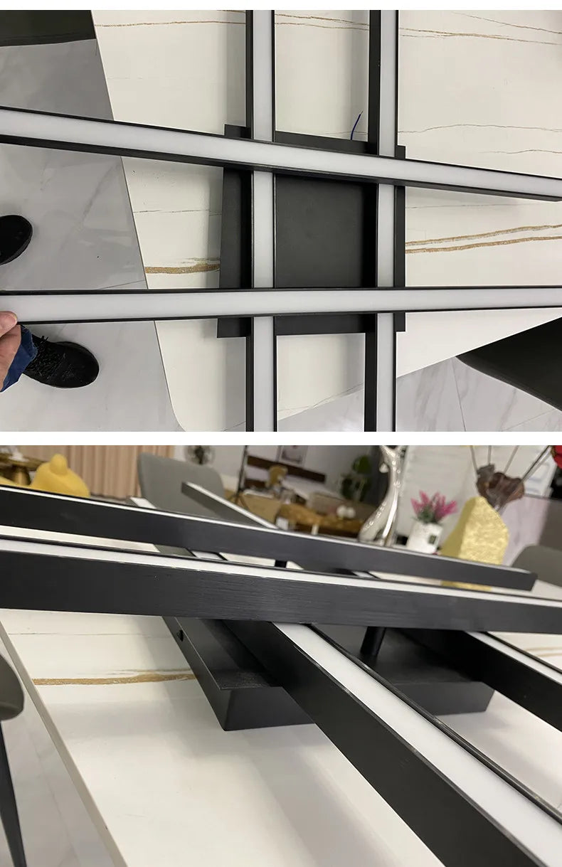 Plafoniera Moderna In Alluminio Spazzolato Per Soggiorno E Camera Da Letto Luce Diffusa Design Minimalista