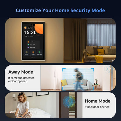 NSPanel Pro 120 Pannello Controllo Smart Home Monitoraggio Consumo Energetico Modulo Zigbee