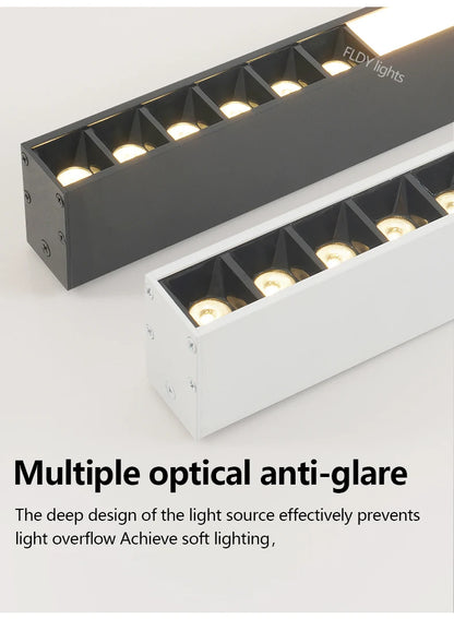Lampada Da Soffitto A Led Moderna Nordic Nero Per Soggiorno Cucina Ingresso Ufficio