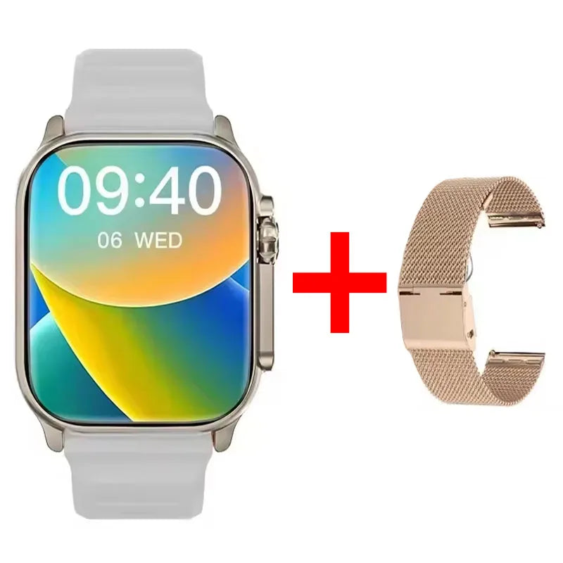 Nuovo Smartwatch 2026 Watch 10 Ultra 49mm con NFC, GPS, Chiamate Bluetooth, Musica BT, Giochi e Ricarica Wireless per Uomo e Donna