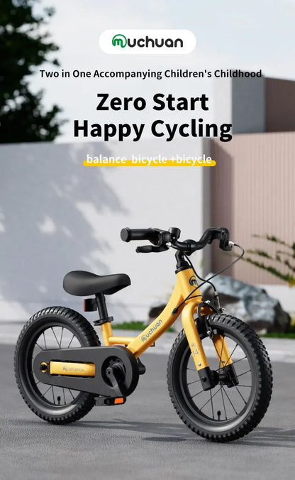 Bici Equilibrio Bambini 2 In 1 Età 2 6 Anni Telaio Alluminio Ruote Da 12 Pollici