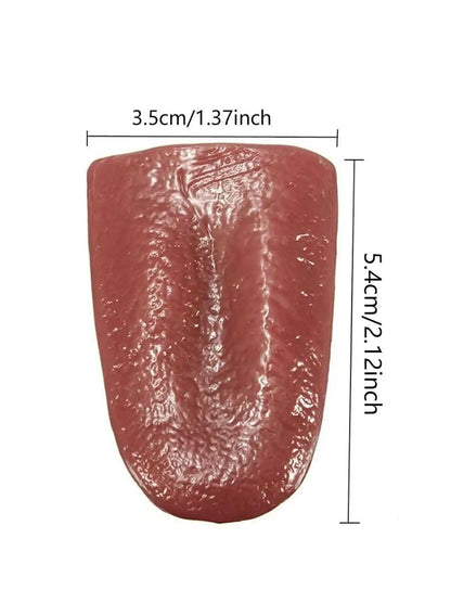 Lingua Finta In Silicone Per Scherzi Horror Halloween Realistica E Divertente Trucco Gag Per Ragazzi