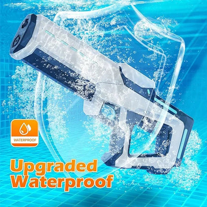 Pistole ad acqua elettriche per adulti Potente spruzza d'acqua automatica Aspirazione d'acqua Blasters Estate Giocattolo da spiaggia all'aperto per ragazzi Regalo per bambini
