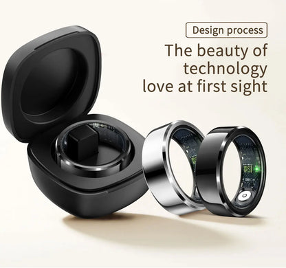 Anello Fitness Intelligente Per Huawei Xiaomi Tracciamento Attività Sonno Bluetooth Adatto iOS Android