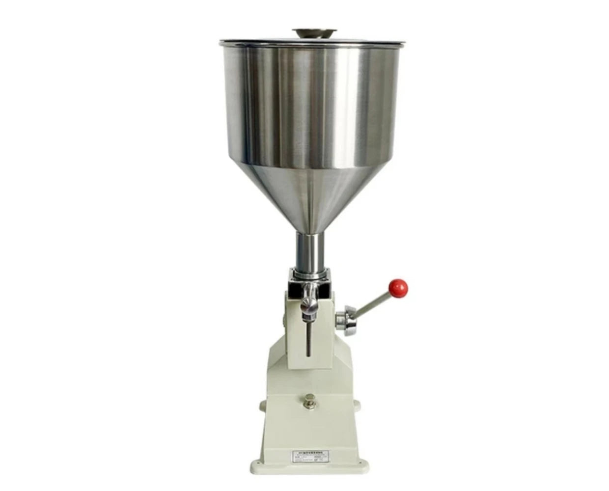 Riempitrice Manuale Per Bottiglie Liquide Modello A03 Con Ugelli Da 4 Mm E 8 Mm Velocità 5-30 Bottiglie Al Minuto