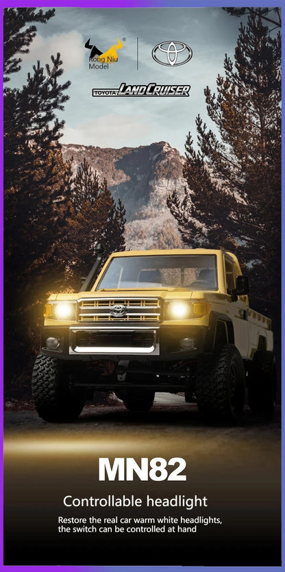 MN82S MN82 Toyota Rc 4x4 Rc CAR 2.4g 1/12 Full Scale Off-road telecomando RC Crawler CAR ragazzo telecomando auto giocattolo regalo