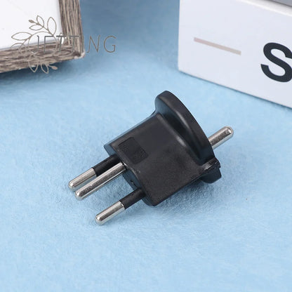 Adattatore Da Viaggio Spina Schuko A Tipo J Svizzera 10A 250V Compatibile Con Prese Europee Portatile