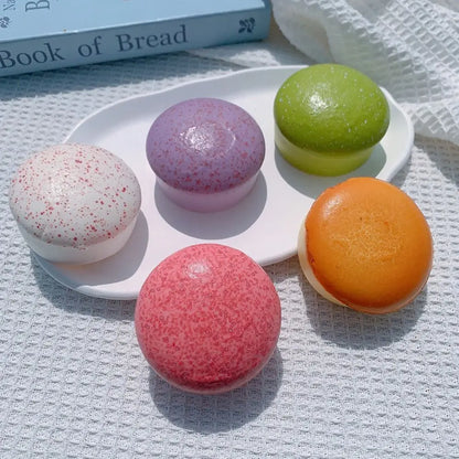 Simulazione Pane Tostato Squishy Giocattoli Ciambelle Lento Aumento Rimbalzo Spremere Giocattolo Antistress Giocattoli per Bambini Adulti Desktop Decor