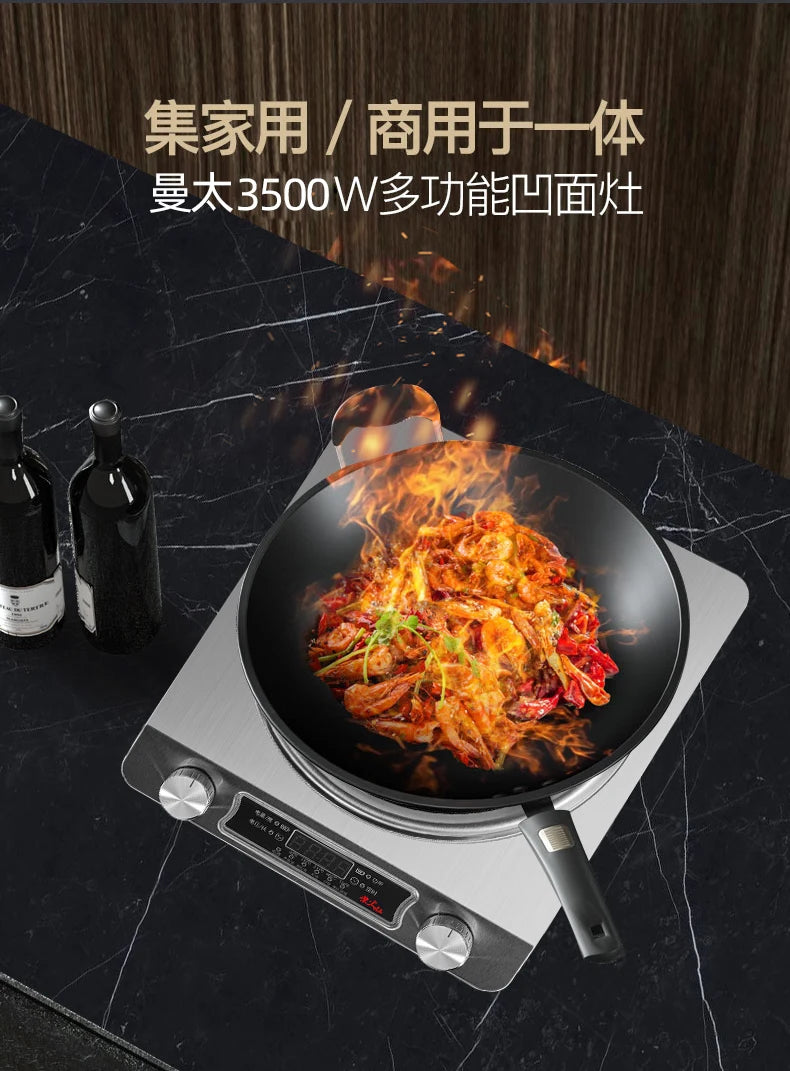 Fornello A Induzione Domestico 3500W Impermeabile Cucina Efficiente E Versatile Per Preparazioni