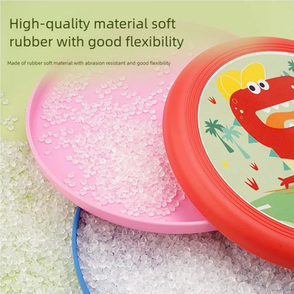 Frisbee Gomma Morbida Per Bambini Sicuro Per Gioco All'Aperto Spiaggia Giardino Unisex