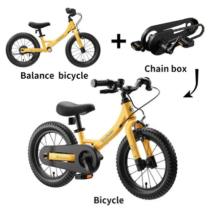 Bici Equilibrio Bambini 2 In 1 Età 2 6 Anni Telaio Alluminio Ruote Da 12 Pollici