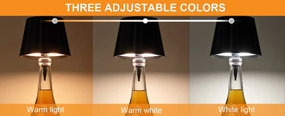 Lampada Da Tavolo Senza Fili Per Bottiglie Di Vino Led Esterno Con Controllo Touch Ideale Per Ristoranti E Bar