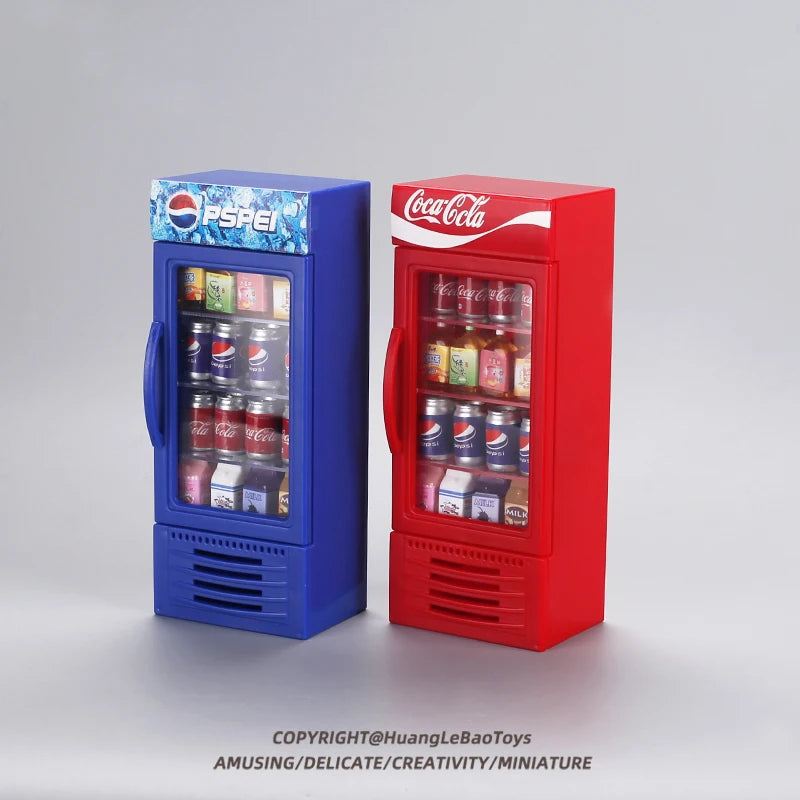 Frigorifero Decorativo Mini A Forma Di Cola Per Auto Radiocomandata 1/10 Modelli Axial SCX10 TRX4 Defender