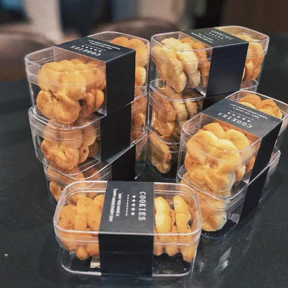 Scatole Trasparenti In PP Con Coperchio Per Conservare Biscotti E Snack Confezioni Per Prodotti Da Forno