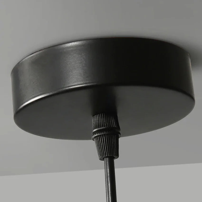 Lampadario A LED In Vetro Sospensione Moderna Grigio Per Soggiorno Pranzo Cucina E Camera Da Letto