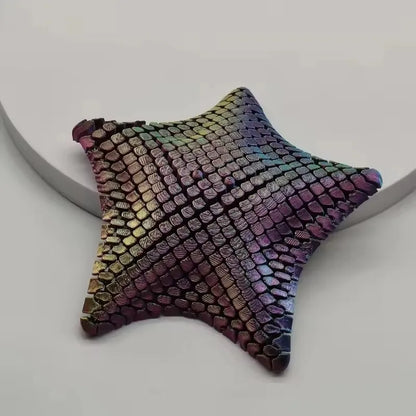 Giocattolo Antistress Stella Marina Articolata 3D Stampato Flessibile Con Giunti Decorazione Scrivania Marino