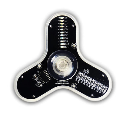 Kit Elettronico Fai Da Te Con Led E Gyro Per Circuiti Stampati Saldatura Facile E Componenti Inclusi