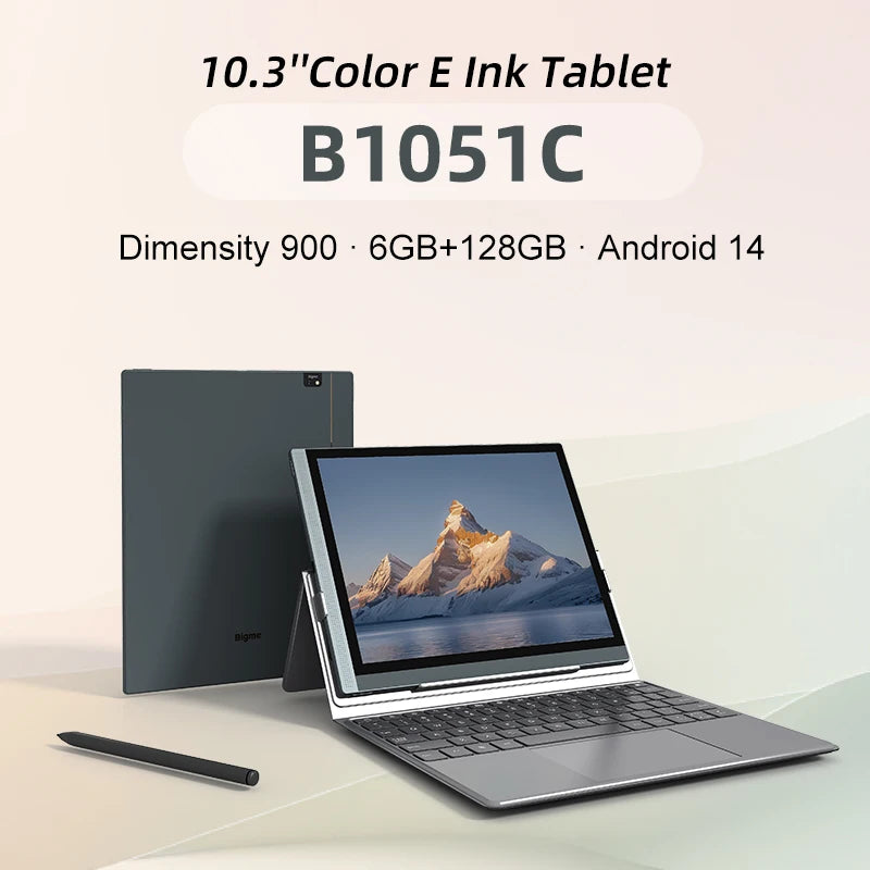 Bigme B1051C Pro Lettore Ebook A Colori E Ink Da 10,3 Pollici Android 14 Dimensity 1080 8GB RAM 256GB ROM