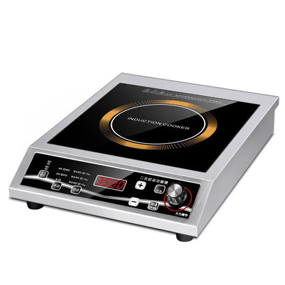 Fornello A Induzione Singolo 3500 W Con Controllo Pulsante E Piano In Cristallo Nero YS3505