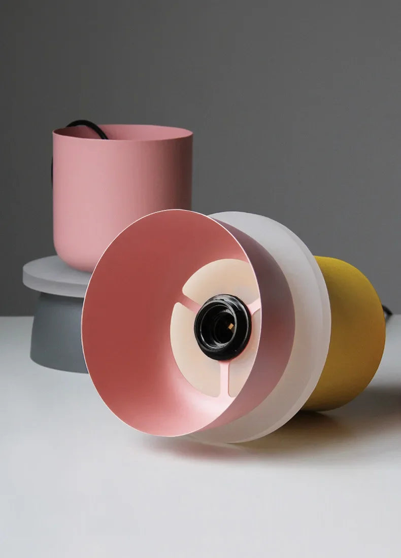 Lampada A Sospensione Macaron Nordico In Ferro Nero Design Moderno Per Soggiorno E Sala Da Pranzo
