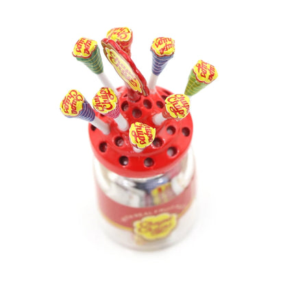 Lecca Lecca Miniatura Con Custodia Per Casa Delle Bambole Dolce Plastica Accessori Cucina