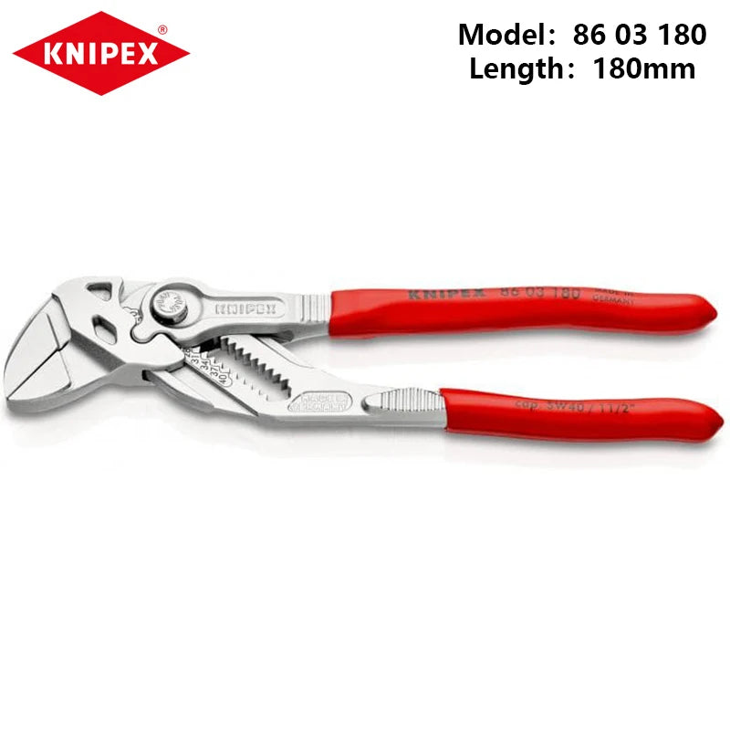 Knipex Pinza Idraulica Regolabile Cromata Multifunzione Isolata Per Lavori Tecnici