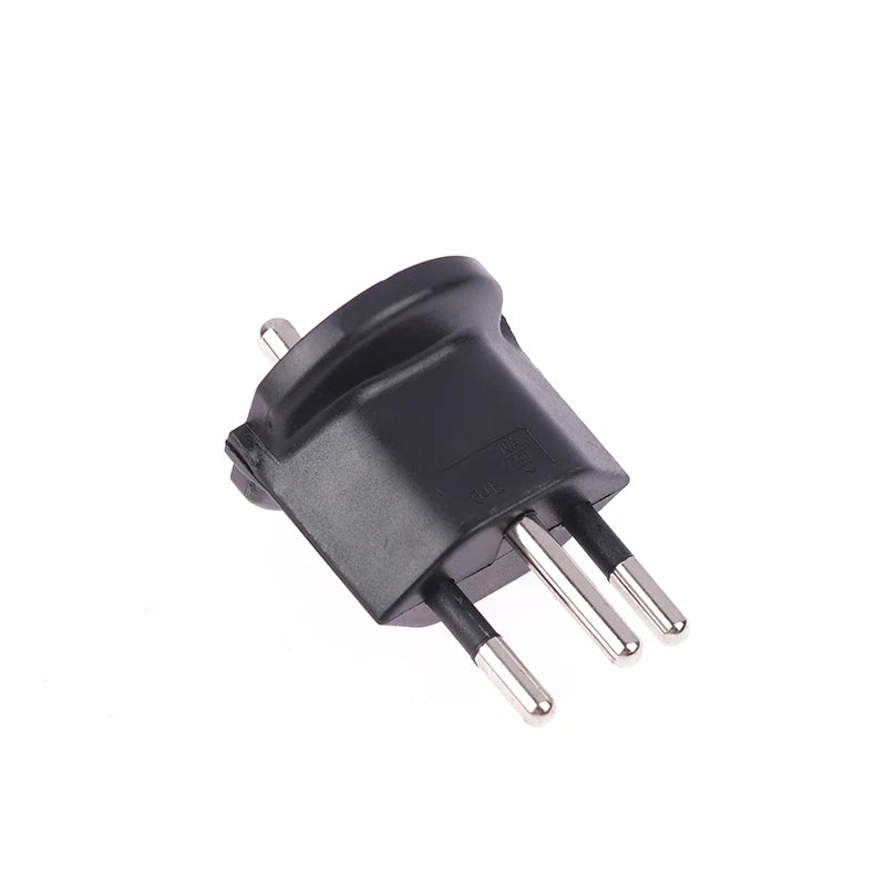 Adattatore Da Viaggio Spina Schuko A Tipo J Svizzera 10A 250V Compatibile Con Prese Europee Portatile