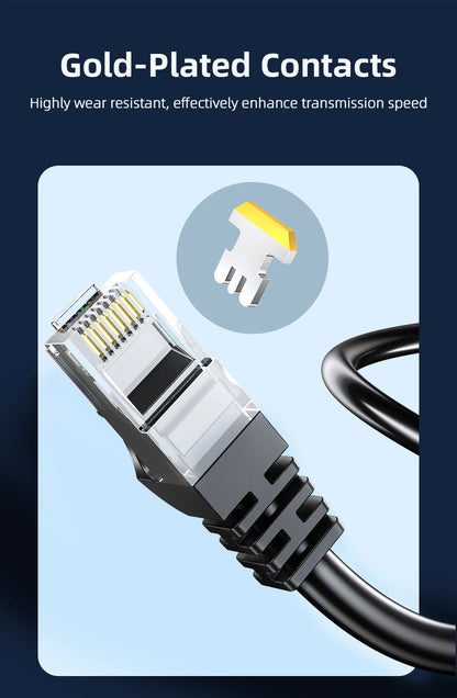 Cavo Ethernet Cat6 UTP RJ45 5m 10m 15m Per Router Portatile E Computer Ad Alta Velocità