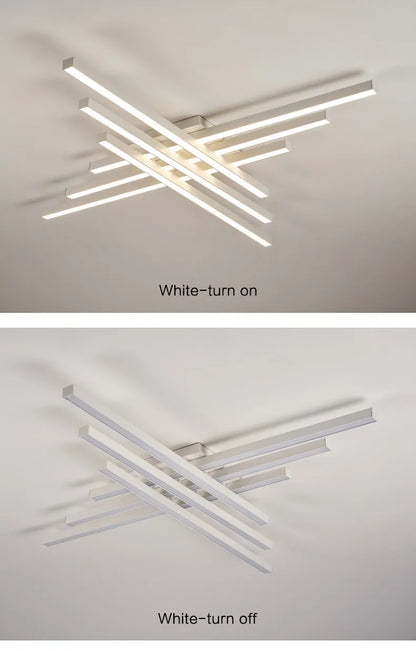 Plafoniera Moderna In Alluminio Spazzolato Per Soggiorno E Camera Da Letto Luce Diffusa Design Minimalista