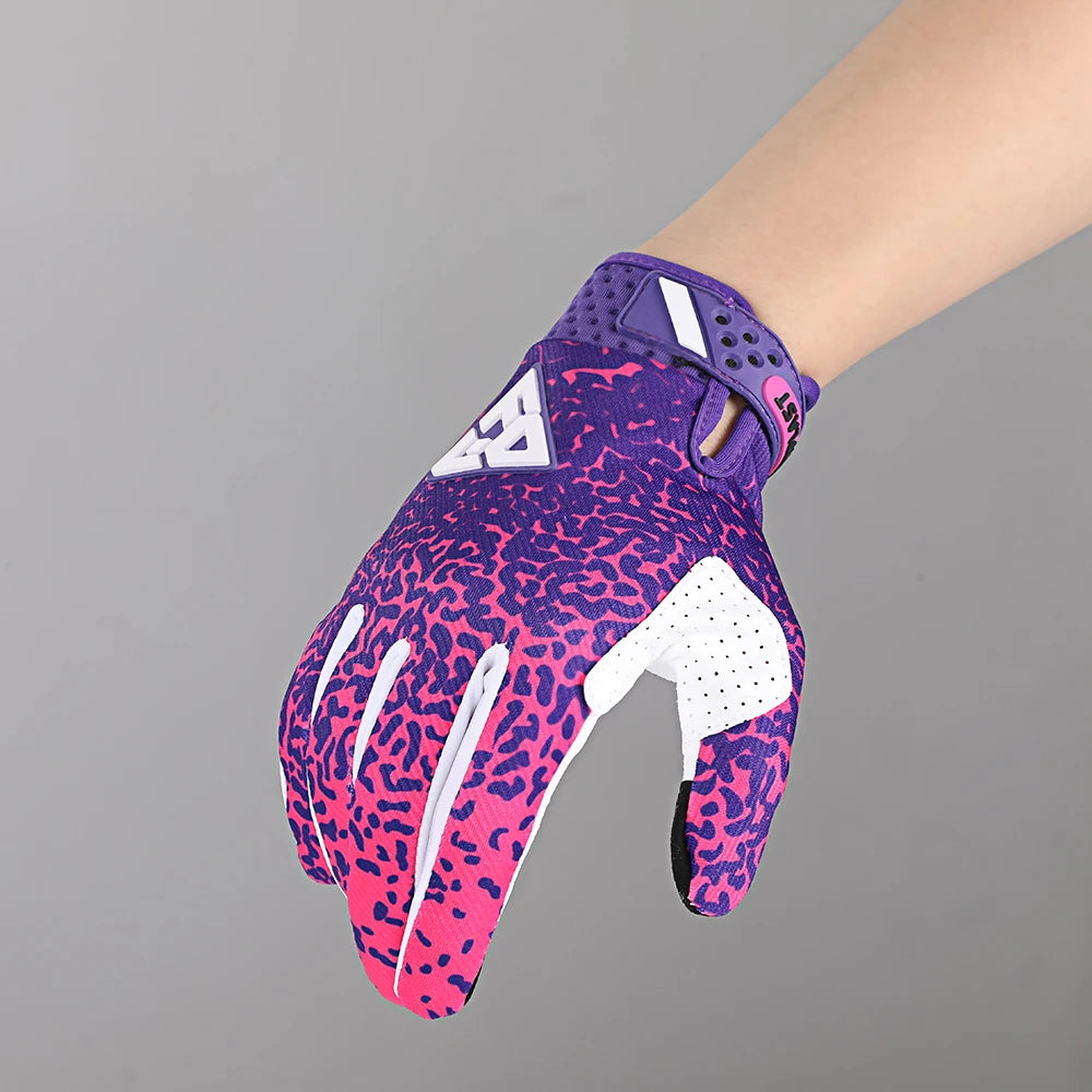 Guanti Da Ciclismo Dita Lunghe Antiscivolo Touchscreen In Poliestere Fistplast Vestibilità Universale