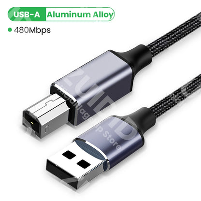 Cavo USB Type C A Type B 2.0 Per Stampanti Scanner Fotocamere Compatibile Con MacBook Pro E Dispositivi