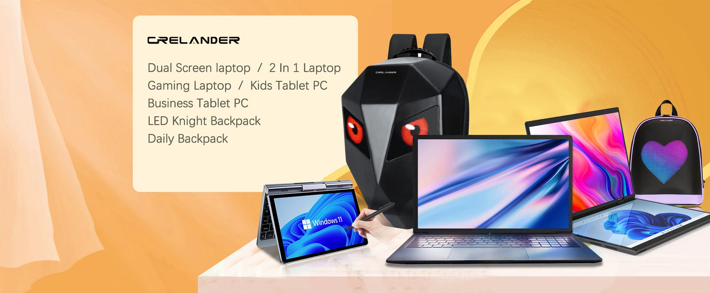 Laptop 14 Pollici Touch Screen 4 In 1 Con Windows 11 Celeron N95 16GB RAM Notebook Per Studenti