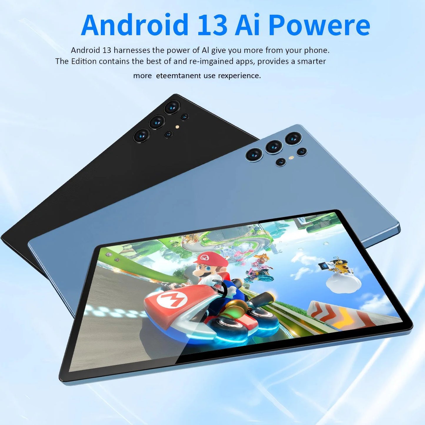Tablet Android 10.1 Pollici Octa Core 4 GB RAM 64 GB ROM Chiamata Doppia SIM WiFi Google Play