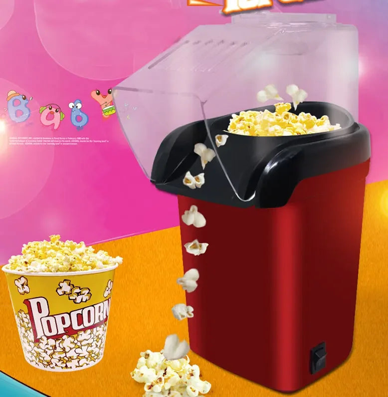 Macchina Popcorn Automatica Uso Domestico Impianto Cucina 1200 W CE Facile Da Usare