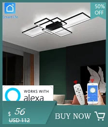Plafoniera LED Moderna Dimmerabile Per Soggiorno E Camera Da Letto Finitura Nera O Dorata Illuminazione 2000 lm