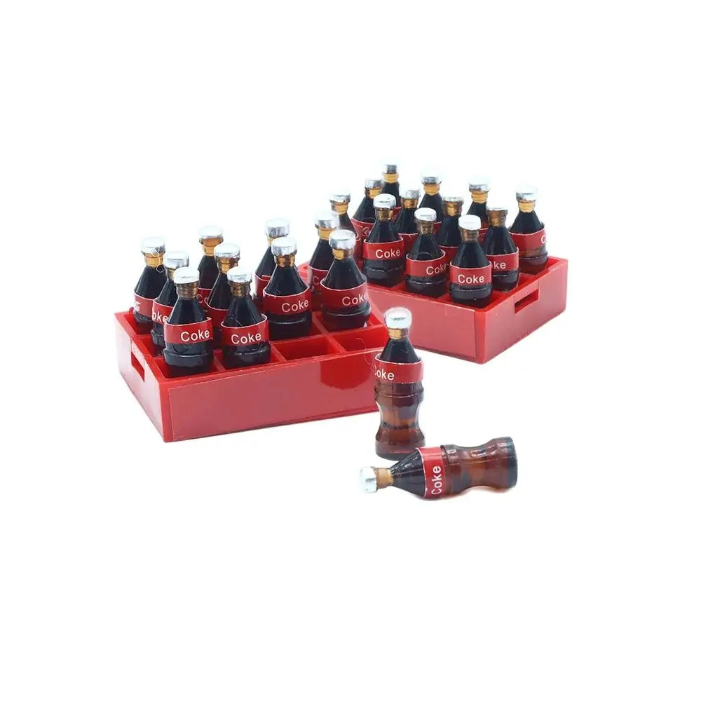 Set Da 13 Pezzi Mini Bottiglie Cola Per Casa Delle Bambole Accessori Cucina In Miniatura