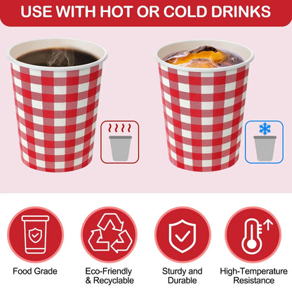 30 Tazze Da Caffè Monouso Da 8 Oz A Doppia Parete In Cartone Ondulato Con Coperchio