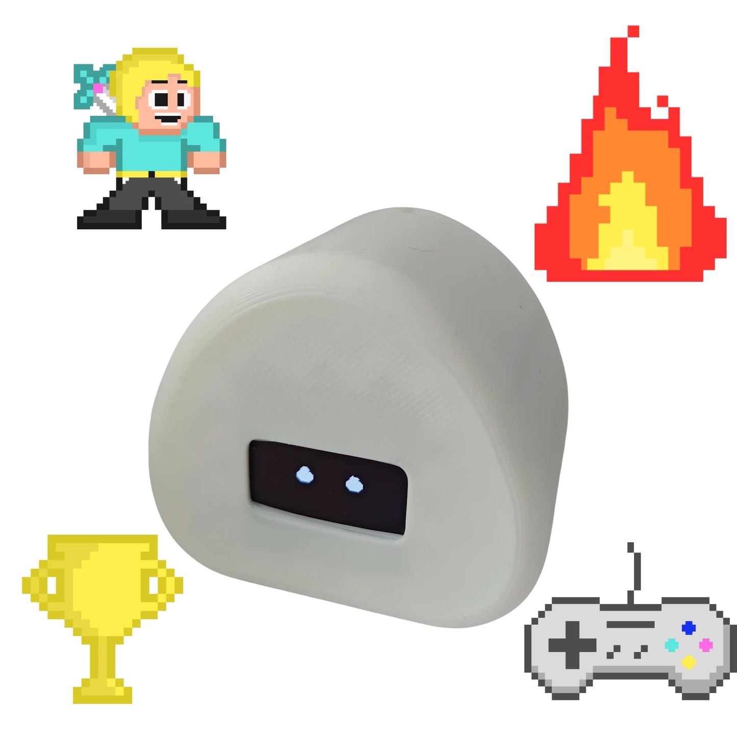 PAOBOT Intelligence Robot Compagno Emo Robot Animali Domestici Robot Intelligente Interattivo Giocattolo Mini Robot Da Tavolo Tamagotchi Elettronico