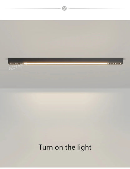 Lampada Da Soffitto A Led Moderna Nordic Nero Per Soggiorno Cucina Ingresso Ufficio