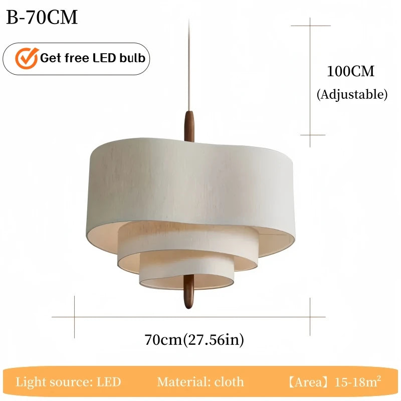 Lampada a Sospensione Medievale in Stile Nordico Romantico per Soggiorno e Studio