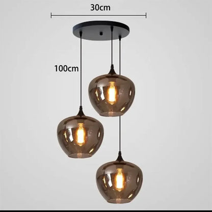 Lampada Sospensione Led Moderna In Acciaio Inossidabile Spazzolato per Soggiorno E Sala Da Pranzo