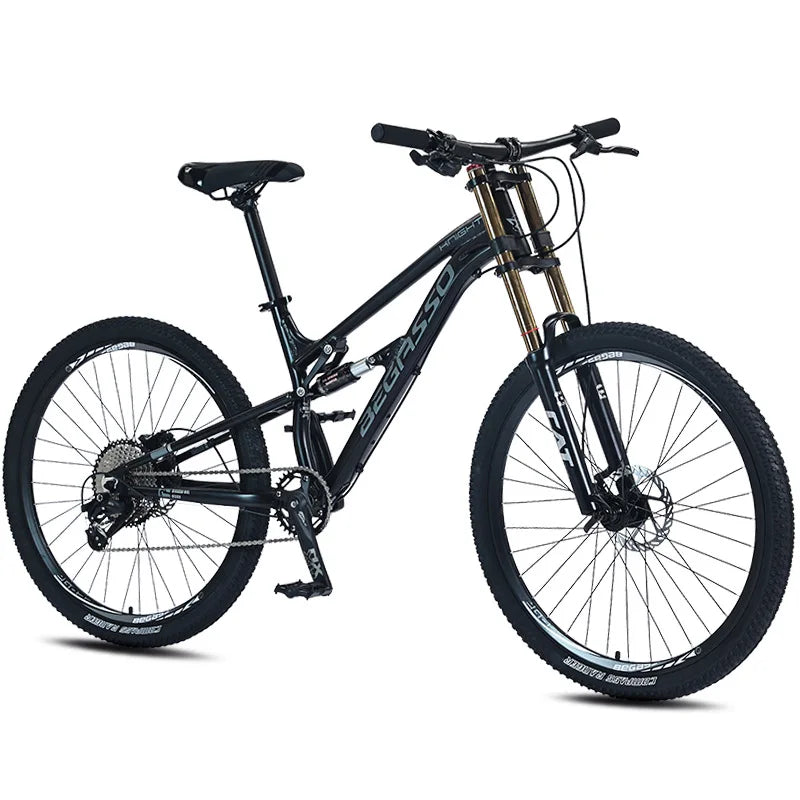 Bicicletta Da Uomo 26 Pollici Con Sospensione Completa Freni A Disco E Telaio In Acciaio Hi Ten
