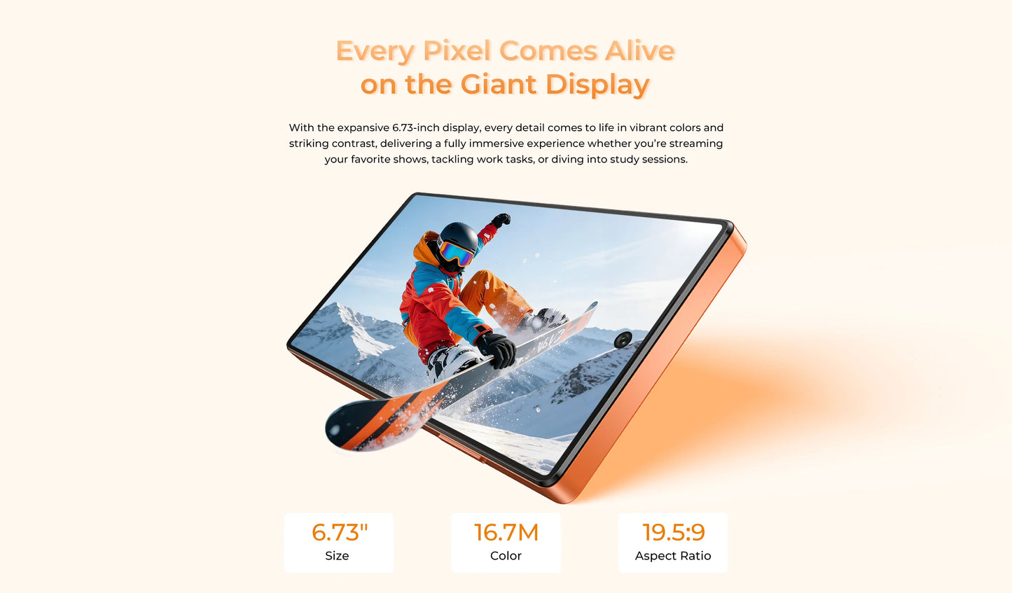 Smartphone OUKITEL C66 Android 16, Telefono 6.73” HD+ 24GB(8+16)+256GB, 5150mAh Dual 4G NFC, 120Hz, Fotocamera Principale 64MP