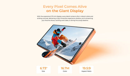 Smartphone OUKITEL C66 Android 16, Telefono 6.73” HD+ 24GB(8+16)+256GB, 5150mAh Dual 4G NFC, 120Hz, Fotocamera Principale 64MP